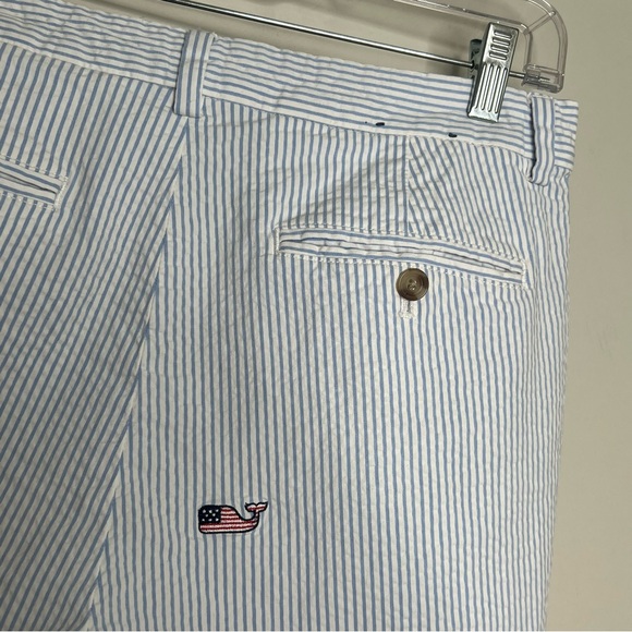 Vineyard Vines Men’s Seersucker Patriotic American Flag Breaker Short Size 32 - Picture 12 of 14